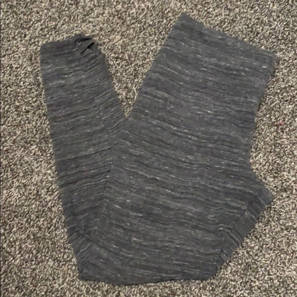 Cotton high waist yoga pants
